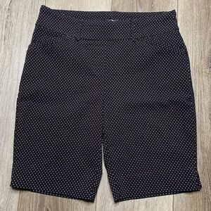 Hilary Radley Poka Dot Shorts Size Small